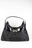 Versace Handbags Black Canvas and Leather DBFB264