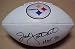 Jack Lambert Autographed Pittsburgh Steelers Full Size NFL Football