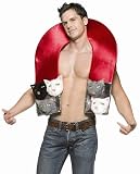 Rasta Imposta Pussycat Magnet College Guy Pussycat Magnet Funny New Halloween Costume