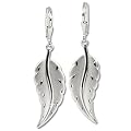Silberdream Damen-Ohrh�nger Blatt 925 Sterling Silber SDO525