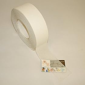 JVCC NS-2A Premium Non-Skid Tape: 2 in. x 20 yds. (Semi-Transparent/Translucent)
