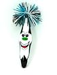 Kooky Klicker Pen Keychain Krew 25 Strik'em