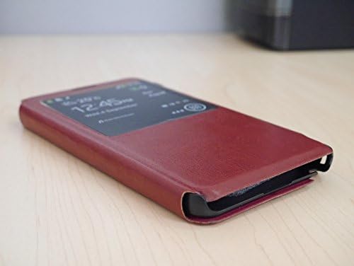 YAMIDA Pu Leather Window View Case Flip Cover Stand for Samsung Galaxy Note 3 N9000 (G)