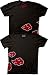 Naruto Shippuden: Akatsuki Clouds with Anit-Leaf Village Symbol Black T Shirt, Adult Medium 41FAlUiVRSL. SL75 (FAN MADE Sprites Film) Naruto: Team 7 Vs One Piece: Strawhat Crew PART 3