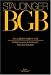 Book J. von Staudingers Kommentar zum Bürgerlichen Gesetzbuch: mit Einführungsgesetz und Nebengesetzen, B