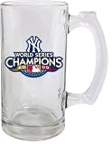 Search : New York Yankees 2009 World Series Champions Beer Mug: 13 oz Glass Sports Tankard