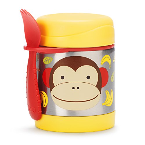 Skip hop zoo insulated food jar, monkey