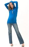 The Olian Rib Knit Trimmed Hoody Sweater