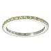 Tressa Sterling Silver Yellow Cubic Zirconia Ring