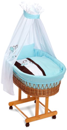 Julius Z&ouml;llner 5910110690 - Komplett-Stubenwagenset XL Choccolata t&uuml;rkis Preisvergleich