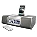 Ihome Ip9 Speaker Dock With Clock Radio For Ipod And Iphone (silver) Image #1