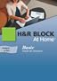 H&R Block At Home 2009 Basic Federal + eFile [Formerly TaxCut] [Download] [OLD VERSION]