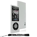 Silicon Skin Cover Case Protector for Apple iPod Nano 5th Generation 8GB 16GB ( 8 GB 16 GB ) Includes a 4-Inch Determination Hand Strap (Clear, Semi-Transparent Skin)