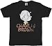 Junk Food Peanuts Charlie Brown Washed Black T-shirt Tee