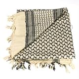 Tactical Shemagh, Sand/Black
