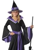 Kids Witch Long Pretty Dress Girls Halloween Costume L Girls Large (10-12)