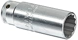 Stahlwille 4600-16-5/8 Spark Plug Socket, 3/8' Drive, 16mm Diameter, 60mm Length, 21.7mm Width [並行輸入