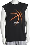 Spalding Men's Athletic Raglan Shooter Fading Basketball Graphic Sleeveless Shirt