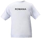 ROMANIA - Country-series - Heather Grey or White T-shirt