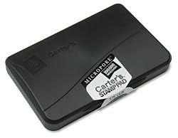 Carter's Micropore&trade; Long-Lasting Stamp Pad, 2-3/4 x 4-1/4, Black Ink (AVE21281)