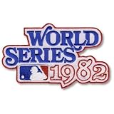 2 Patch Pack - 1982 World Series Official MLB Collectors Patches - St. Louis Cardinals over Milwauke