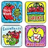 STICKERS APPLES KID - DRAWN 120 / PK - B000F8T0OY