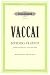 Vaccai : Metodo pratico di canto italiano (voix moyenne) - édition Peters