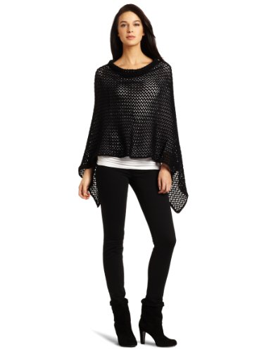 Minnie Rose Women's Crochet Ruana