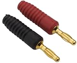 Monster Cable MTT R-H Twist Crimp Toolless Speaker Cable Connectors with Banana Tip (2 Pair Pack)