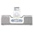 iHome iH5 Clock Radio for iPod (White)
