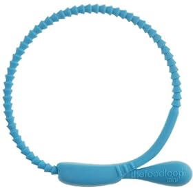 Click here to buy Fusionbrands Food Loop Mini 6-Piece 10-Inch Silicone Trussing Tool Set, Blue by Fusion.