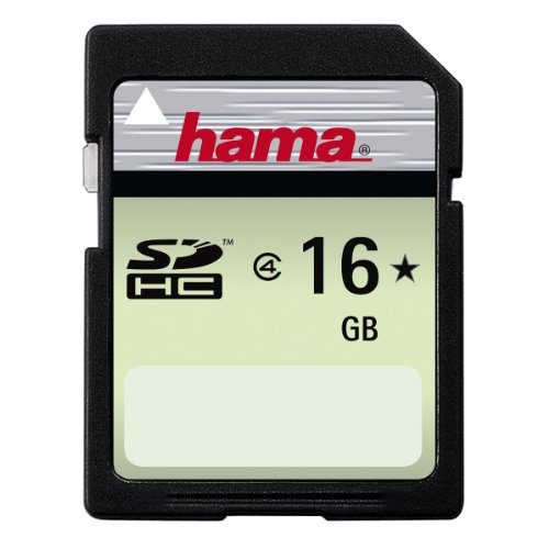 Hama HighSpeed SDHC Card 16GB Speicherkarte, Class 4 Preisvergleich