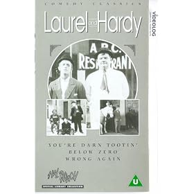 Laurel And Hardy - You're Darn Tootin' / Below Zero / Wrong Again [VHS] [1928]