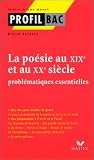 La po�sie au XIXe et au XXe si�cle