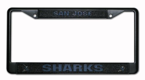 NHL San Jose Sharks Chrome Frame (Black)