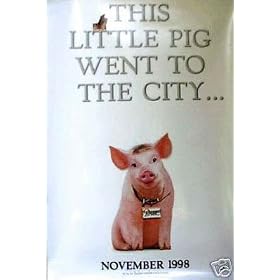 Babe: Pig in the City Reg Double Sided 27x40 Original Movie Poster