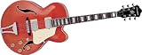 Ibanez Artcore AF Series AF75D Hollow Body Acoustic Electric Guitar - Transparent Orange