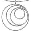 1.50 Ct.T.W. Brilliant Round Cut Diamond Circle of Life Diamond Necklace