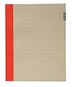 Russell+Hazel Red Orange 9 3/4 x 7 1/2 Inch Composition Book (20530)
