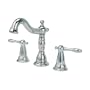 Aqueous 50B82CYCH Ballymore Victorian Lavatory Faucet 2-Lever Handles Widespread, Chrome