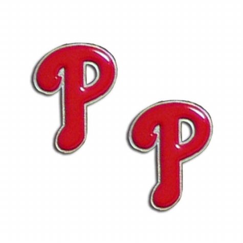 Phillies MLB Stud Earrings