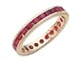 1.80 cttw Karina B(tm) Genuine Ruby Eternity Band LIFETIME WARRANTY