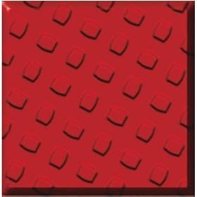 On The Edge Custom Floor Designer Grid - 40 Sq. Ft. Red, Model# 701005 by On The Edge