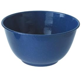 GSI Enamelware Blue Mixing Bowl by GSI