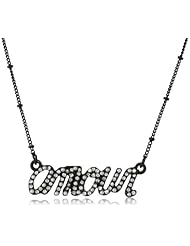 Betsey Johnson "Paris is Always a Good Idea" Amour Necklace, 18"