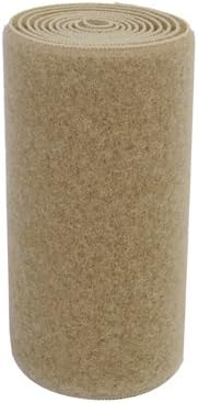 Velcro Stick On Loop Tape Non-adhesive Sew-on Style 11cm x 1m (Khaki)