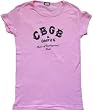 CBGB - Classic Logo - Pink Women's / Girls T-shirt (Girlie / Babydoll)