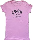 CBGB - Classic Logo - Pink Women's / Girls T-shirt (Girlie / Babydoll)