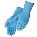Liberty 2022W Nitrile Industrial Glove, Powder Free, Disposable, 8 mil Thickness, 12" Length, 2X-Large, Blue (Box of 50)