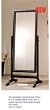 Rubbed Black Finish Grand Cheval Mirror